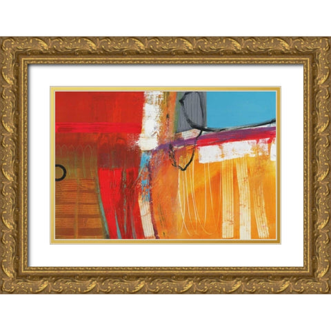 Something To Remember I Gold Ornate Wood Framed Art Print with Double Matting by Barnes, Natasha