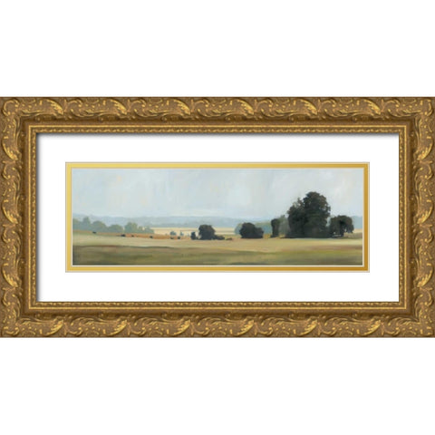 Bright Day Gold Ornate Wood Framed Art Print with Double Matting by Lightell, Megan