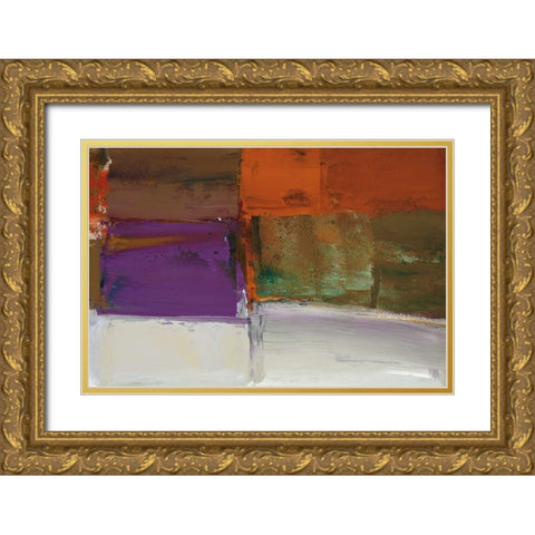 On Reflection Gold Ornate Wood Framed Art Print with Double Matting by Colbert, Peter