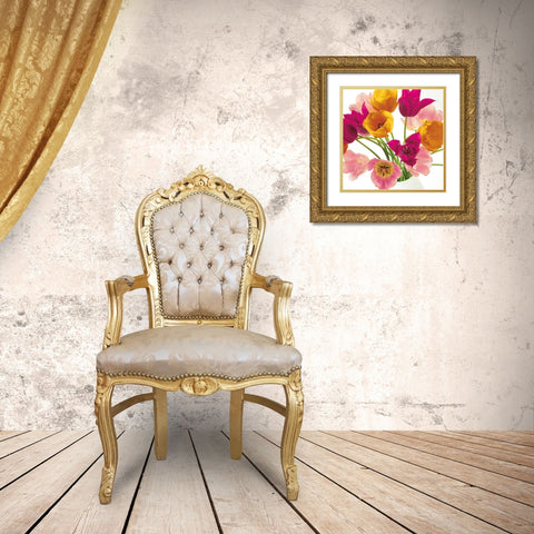 Burst of Sunshine II Gold Ornate Wood Framed Art Print with Double Matting by Frank, Assaf