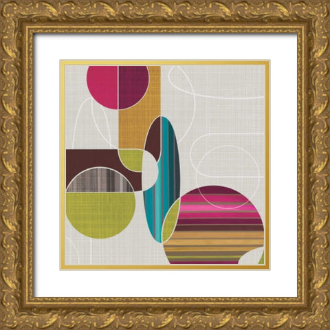 Blast from the Past I Gold Ornate Wood Framed Art Print with Double Matting by Venter, Tandi