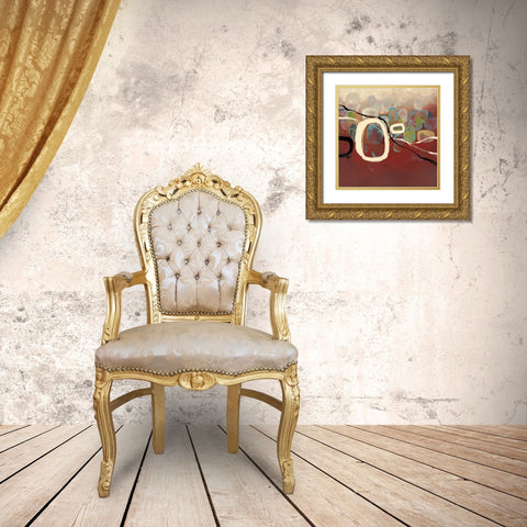 Autumn Retrospective Gold Ornate Wood Framed Art Print with Double Matting by Maitland, Laurie