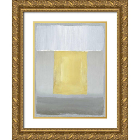 Half Light II Gold Ornate Wood Framed Art Print with Double Matting by Gold, Caroline