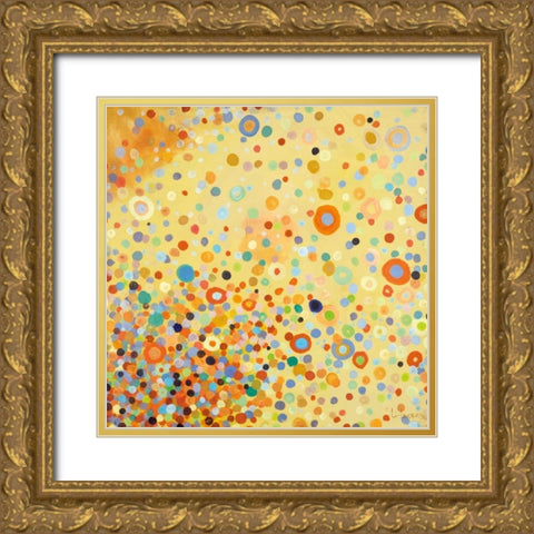Diversity Gold Ornate Wood Framed Art Print with Double Matting by Li-Leger, Don