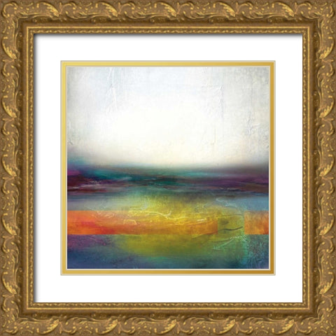 Illusion Gold Ornate Wood Framed Art Print with Double Matting by Venter, Tandi