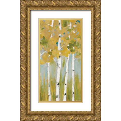 Golden Day II Gold Ornate Wood Framed Art Print with Double Matting by Vindedzis, Rita