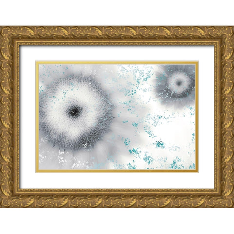 Crystalline Gold Ornate Wood Framed Art Print with Double Matting by Pelkey, Marvin