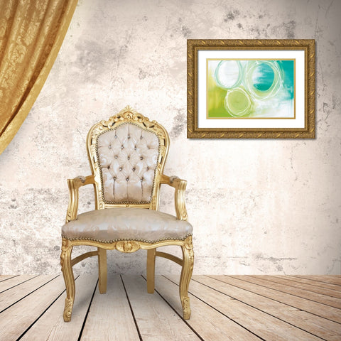 Praying For No Strings Gold Ornate Wood Framed Art Print with Double Matting by Julie Hawkins