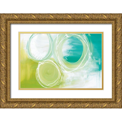 Praying For No Strings Gold Ornate Wood Framed Art Print with Double Matting by Julie Hawkins