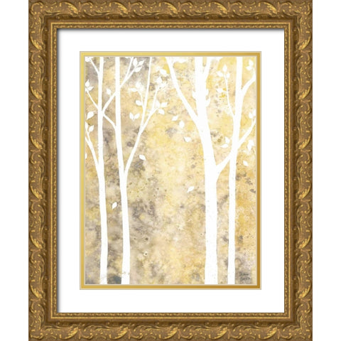Simple State I Gold Ornate Wood Framed Art Print with Double Matting by Banks, Debbie