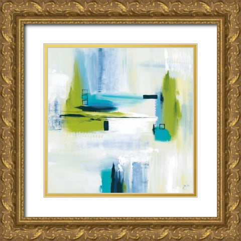 Like You Do Gold Ornate Wood Framed Art Print with Double Matting by Hawkins, Julie