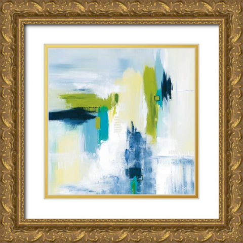 Start To Forget Gold Ornate Wood Framed Art Print with Double Matting by Hawkins, Julie