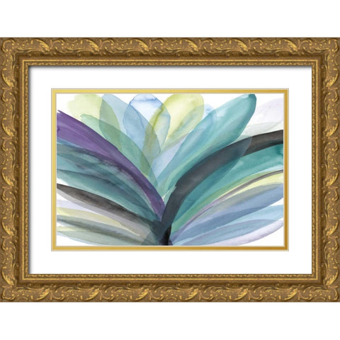 Blooming Glory Gold Ornate Wood Framed Art Print with Double Matting by Meyers, Rebecca