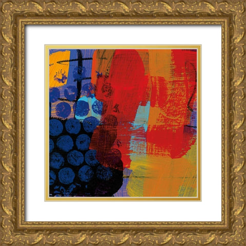 Favorite Pursuit Gold Ornate Wood Framed Art Print with Double Matting by Baker, Brent