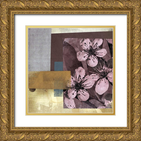 Spring Forward II Gold Ornate Wood Framed Art Print with Double Matting by NOAH