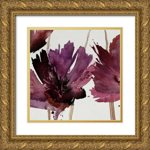 Room For More I Gold Ornate Wood Framed Art Print with Double Matting by Barnes, Natasha