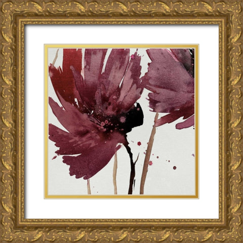 Room For More II Gold Ornate Wood Framed Art Print with Double Matting by Barnes, Natasha