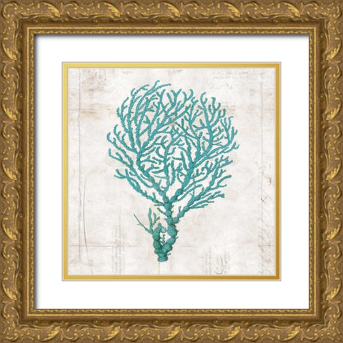 Under the Sea I Gold Ornate Wood Framed Art Print with Double Matting by Berg, Sabine