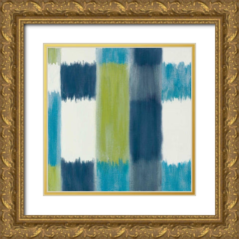 Merge II Gold Ornate Wood Framed Art Print with Double Matting by Vindedzis, Rita