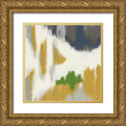 Vivid I Gold Ornate Wood Framed Art Print with Double Matting by Vindedzis, Rita