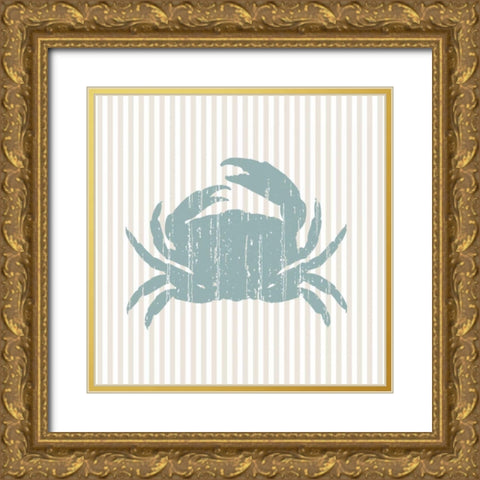 From the Sea I Gold Ornate Wood Framed Art Print with Double Matting by Berg, Sabine