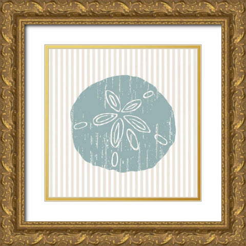 From the Sea II Gold Ornate Wood Framed Art Print with Double Matting by Berg, Sabine