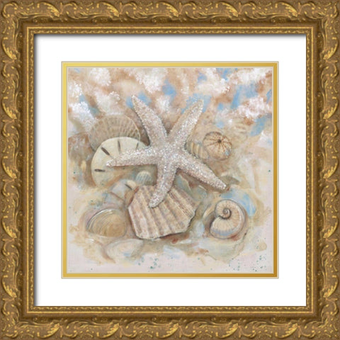 Beach Prize IV Gold Ornate Wood Framed Art Print with Double Matting by Fisk, Arnie