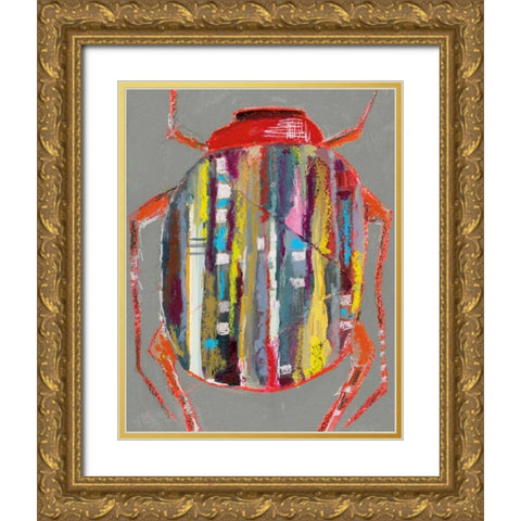 Whats Bugging You? II Gold Ornate Wood Framed Art Print with Double Matting by Swider, Staci