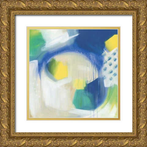 Breath Into Me Gold Ornate Wood Framed Art Print with Double Matting by Hawkins, Julie