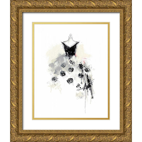 The Dressing Room II Gold Ornate Wood Framed Art Print with Double Matting by Stajan-Ferkul, Andrea