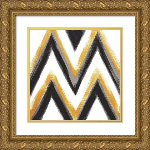 Golden Daze II Gold Ornate Wood Framed Art Print with Double Matting by Vindedzis, Rita