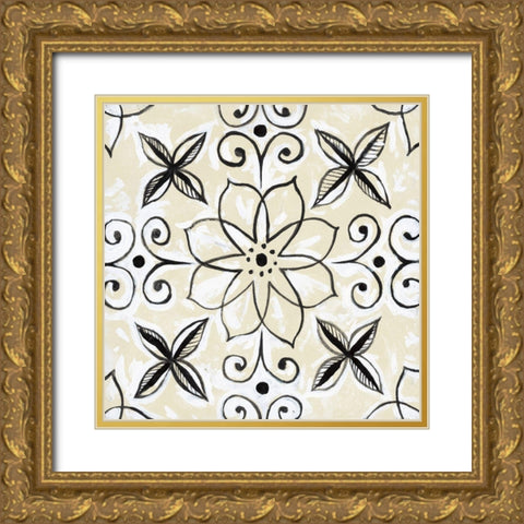 Imaginary Rose Gold Ornate Wood Framed Art Print with Double Matting by Smith, Hope