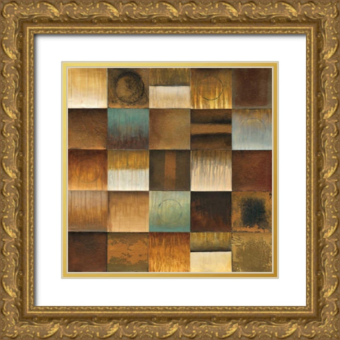 Segmentation Gold Ornate Wood Framed Art Print with Double Matting by Eve / St. Germain