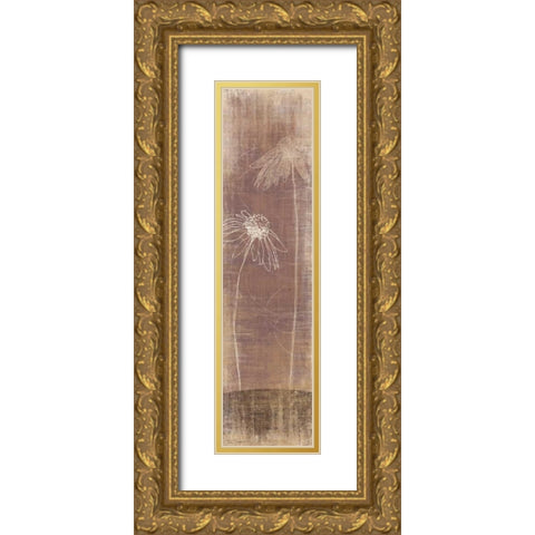 Buon Fresco II Gold Ornate Wood Framed Art Print with Double Matting by Venter, Tandi