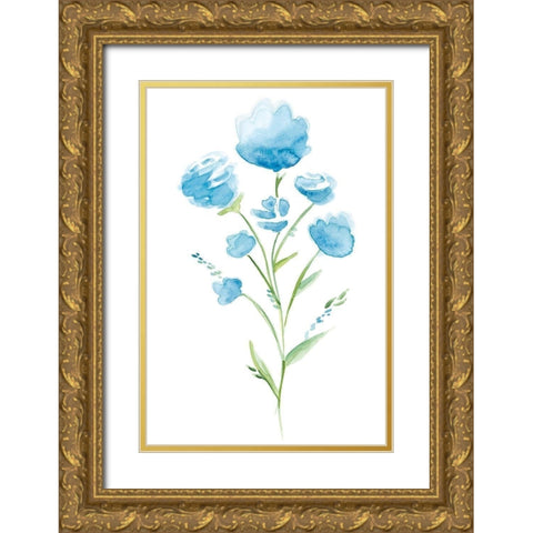 Day Dream I  Gold Ornate Wood Framed Art Print with Double Matting by Golden, Corrie