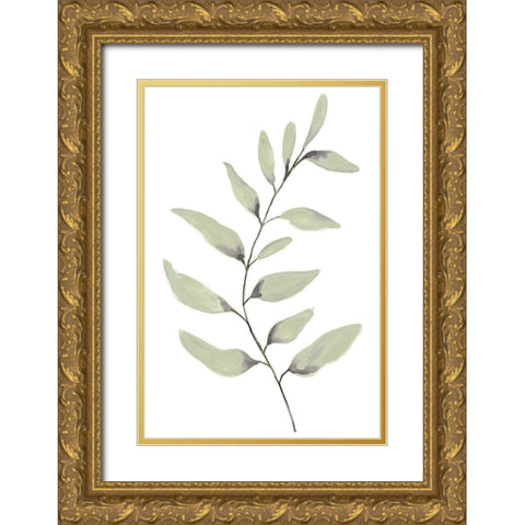 Lulu I Gold Ornate Wood Framed Art Print with Double Matting by Golden, Corrie