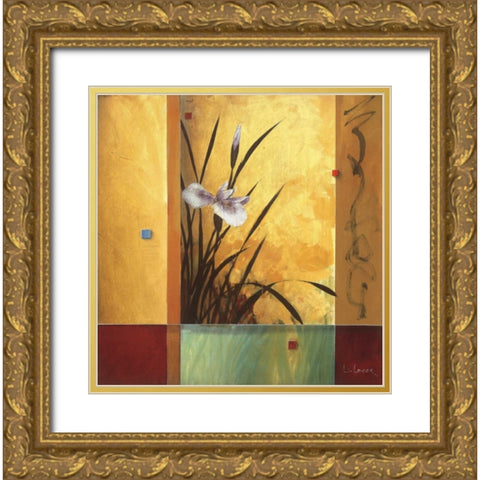 Sanctuary Gold Ornate Wood Framed Art Print with Double Matting by Li-Leger, Don