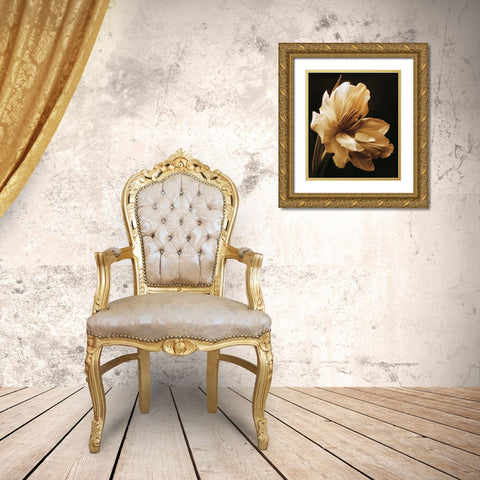 Timeless Grace I Gold Ornate Wood Framed Art Print with Double Matting by Britt, Charles