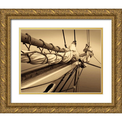 Breaking the Mist II Gold Ornate Wood Framed Art Print with Double Matting by LeBlanc, Frederick J.