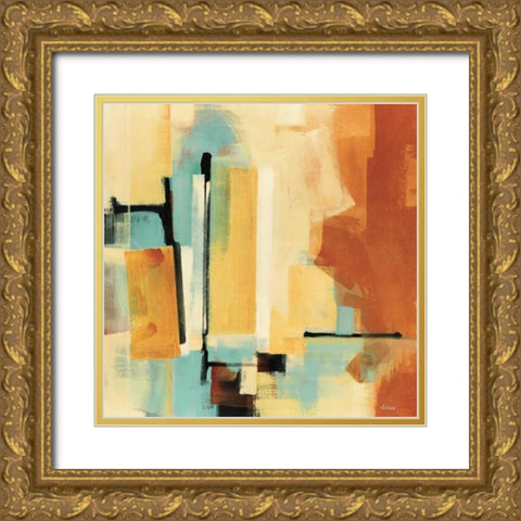 Desert Oasis II Gold Ornate Wood Framed Art Print with Double Matting by Li-Leger, Noah