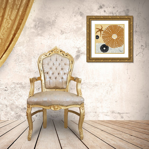 Tidepool Dreams I Gold Ornate Wood Framed Art Print with Double Matting by Basil, Jason