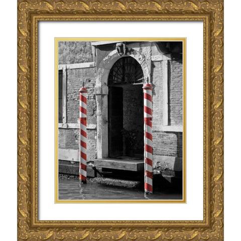 A Touch of Color II Gold Ornate Wood Framed Art Print with Double Matting by Maihara/Watt, Jeff/Boyce