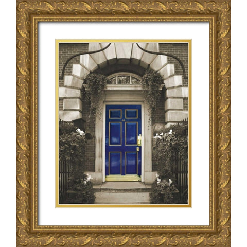 Welcoming Gold Ornate Wood Framed Art Print with Double Matting by Maihara/Watt, Jeff/Boyce