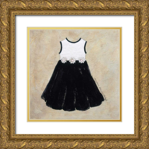 Nautical Girl II Gold Ornate Wood Framed Art Print with Double Matting by Stajan-Ferkul, Andrea