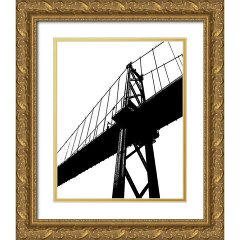 In Suspension I Gold Ornate Wood Framed Art Print with Double Matting by Maihara/Watt, Jeff/Boyce