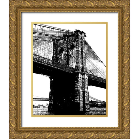 In Suspension II Gold Ornate Wood Framed Art Print with Double Matting by Maihara/Watt, Jeff/Boyce