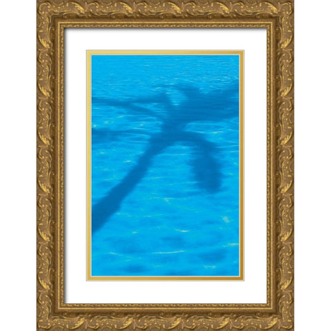 Vacationing B Gold Ornate Wood Framed Art Print with Double Matting by Frates, Dennis