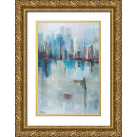 Panoramic Vision I Gold Ornate Wood Framed Art Print with Double Matting by Jackson, Victoria