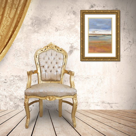 Quiet Moment I Gold Ornate Wood Framed Art Print with Double Matting by Lenker, Marlene