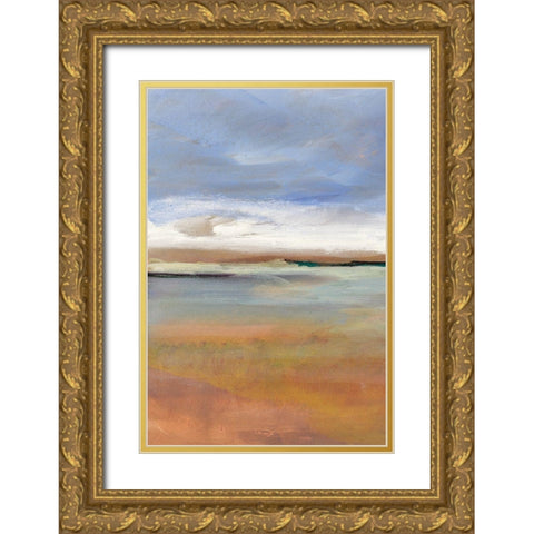 Quiet Moment I Gold Ornate Wood Framed Art Print with Double Matting by Lenker, Marlene